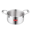 Hazel Triply Stainless Steel Induction Bottom Tope with Handle 4.2 Litre 22.5 cm