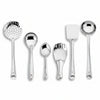KC Stainless Steel Kitchen Tools Serving Spoon and Rice Spoon - Set of 6