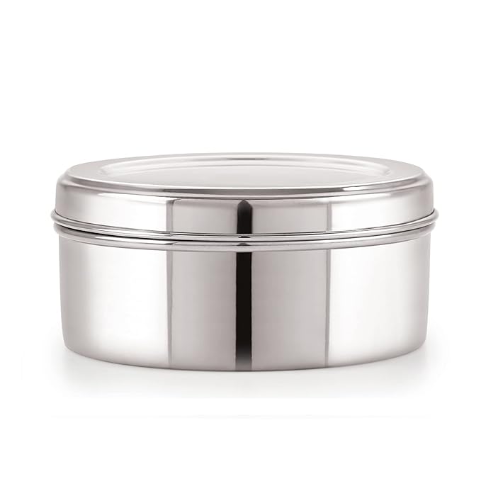 Neelam Stainless Steel 13 26G Puri Dabba | 2175 ml