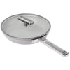 Ember Cookware Arcilla Ceramic Non-stick Egg Pan 20cm | Glass Lid | Stainless Steel Handle | Grey