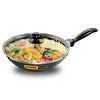 Hawkins Futura Nonstick Stir-Fry Pan 2 L, 26 cm, 3.25 mm with Glass Lid
