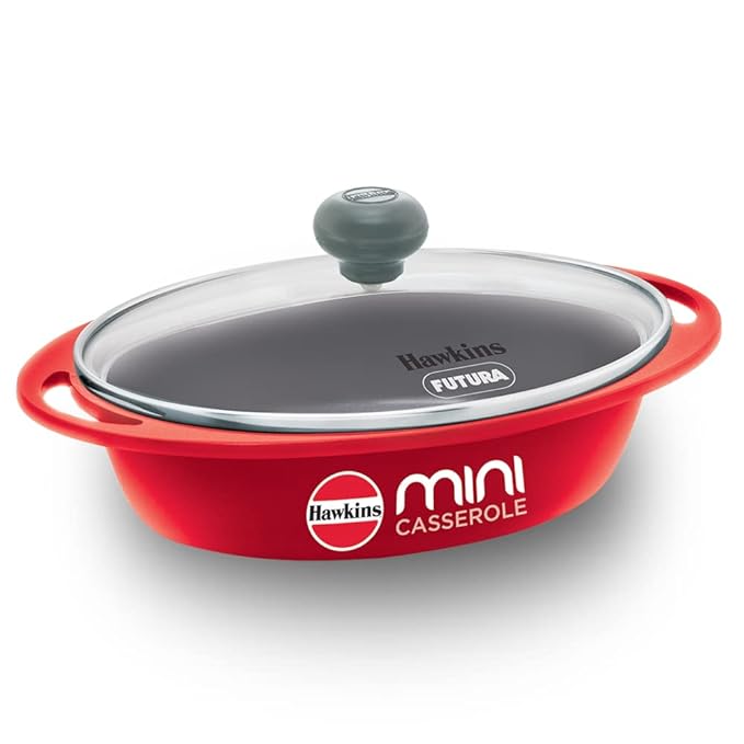 Hawkins 0.75 Litre Mini Casserole with Glass Lid