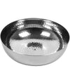 KC Sandwich Bottom Heavy Guage Stainless Steel Hammered Tasla, Without Handle Kadhai Cookware - (3500 ML)