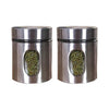 Femora Kitchen Storage Jar With Glass Window | Jar for Kitchen Storage | 700 Ml | Pack of 2