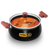 Hawkins Futura 4 Litre Cook n Serve Handi, Hard Anodised Biryani Handi with Glass Lid