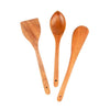 Borosil Organic Neem Wood Cooking Spoons Organic | for Cooking & Serving | Set of 3