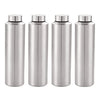 Homestic Stainless Steel Water Bottle | Set of 4 | 1000 ml Each