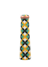 Divine Copper Froyo Geometric Enamel Print 750ml Pure Copper