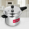 Impex EP5 5 Litre Stainless Steel Pressure Cooker Induction Base Sandwich Bottom Silver