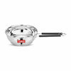 Camro Induction Bottom Deep Fry Pan 13 No 3.1 Liters Stainless Steel Dishwasher Safe