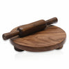 Shahaz Crafts Sheesham Chakla Belan Diameter Belan Set Roti Maker for Home & Kitchen Brown