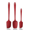 P-plus International Premium Silicone Spatula Non-stick Heat Resistant Red