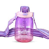 Attro Sunshine 1000ml Water Bottle with 2 openable lid Easy to Carry Purple