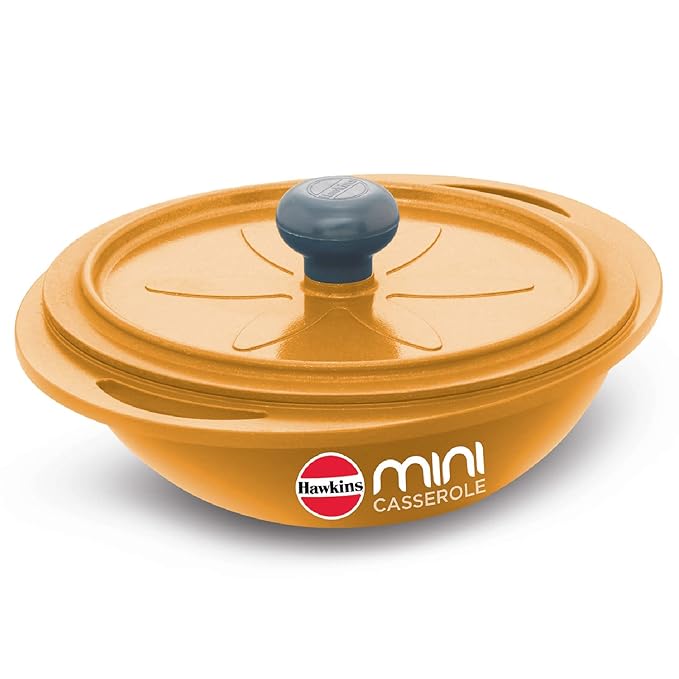 Hawkins Aluminium 0.75 liter Mini Casserole with Lid