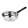Prabha Heavy Gauge Bottom Encapsulated Base Induction Base  Frypan With Lid 2.0L and Size 24cm