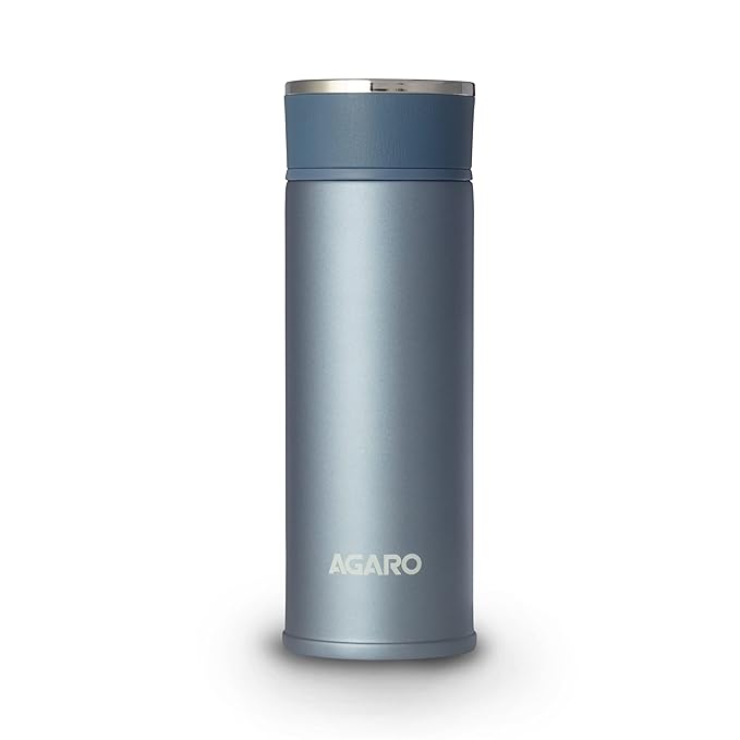 Agaro Elite Stainless Steel Vacuum Flask 480 ml | Double Walled Vacuum Insulated, Copper Insulated