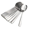 Parage Stainless Steel Spoons Set of 12, Dinner Spoon Length 16cm Food Grade Silverware for Home & Kitchen