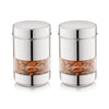 Human Hydro Stainless Steel Storage Containers Set of 2 (750ml Each)