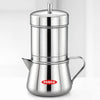 Panca Stainless Steel Premium Filter Coffee Maker With Handle - Large 4-6 cups