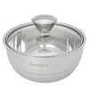 Femora Stainless Steel Double Wall Insulated Curry Server Bowls | 500 Ml | Set of 2 | Small Serving Size