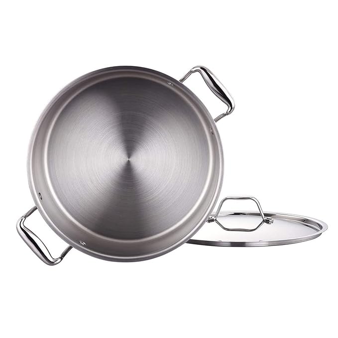 Maxima Triply Stainless Steel SaucePot 20cm 3.1L - 1640 gms