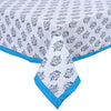 Texstylers Pure Cotton Jaipuri Print 60x90 Inches 6 Seater Dining Table Cloth Cover Rectangular 27