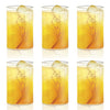 Borosil 295 ml Set of 6 Piece Cherry Vision Transparent Drinking Glass