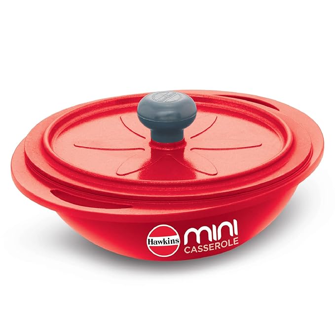 Hawkins Aluminium 0.75 liter Mini Casserole with Lid