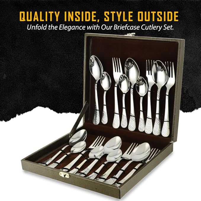 Parage 18 Pieces Premium Stainless Steel Cutlery Set Imperial Design