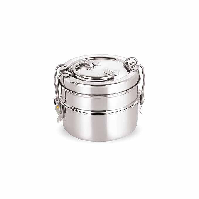 Neelam Clipper Stainless Steel Tiffin Box Set - 290 gms