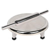 Rollyware 100% Stainless Steel Rolling Pin + Joint Less Design Polpat Chakla Belan