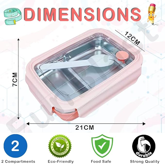 FunBlast Lunch Box for School Kids Compartment Lunch Box Tiffin Box for School