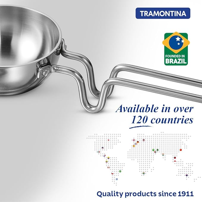 Tramontina Aeion Triply 10cm Tadka Pan | Healthy Non Toxic