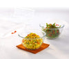 Borosil Serving & Mixing Bowl With Lid | 2 Piece Set (350 Ml Each)| Borosilicate Glass Bowl for Kitchen & Dinning