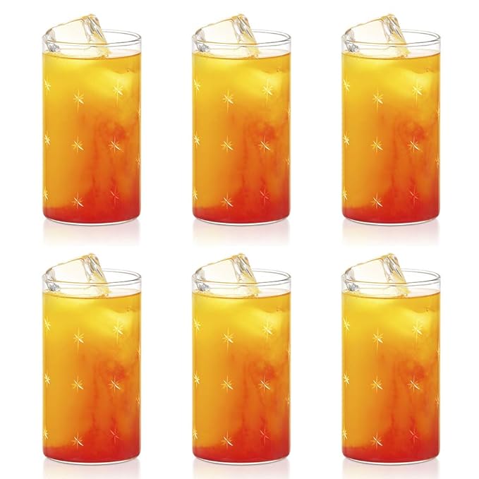 Borosil Glass Glass Set | Set of 6 | 350 Ml