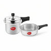 Pigeon Mini Combo Aluminium Pressure Cooker 2L + 3L