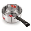 Hazel Stainless Steel Induction Saucepan 2200 ml Capacity Induction Bottom Saucepan Milkpan
