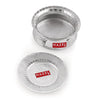 Hazel Aluminium Hammered Finish Handi with Lid Biryani Rice Cooking Pot Dhari 22 cm 2400 Ml