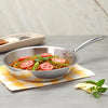 Savya Home Triply Stainless Steel Frying Pan 20 Cm 1.2 L Stove & Induction Cookware