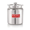 Hazel Stainless Steel Oil And Ghee Container For Kitchen 400 Ml Container