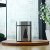 Femora Kitchen Storage Jars Steel Finish With See Through Window Jar | 1000 Ml | Pack of 1