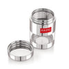 Hazel Stainless Steel Mukhwas Container See Through Small Container for Kitchen Storage Set