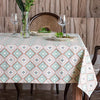 Oak & Lily Table Cloth for 4-Seater Dining Tables in Multicolour Ethnic Print