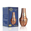 Indian Art Villa Pure Copper Printed Drinkware With Ayurvedic Health Benefits Inbuilt Glass