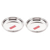 Hazel Premium Steel Serving Plate Set of 2 19 cm X 2 cm