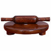 S S Wood Nation Wooden Chakla Belan Set for Roti Making Sheesham Wood Rolling Pin with Board