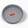 Hazel Cake Mould Non Stick Mold Heavy Gauge Round 1kg Aluminized Steel for Microwave Pan Grey