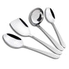 Axiom Serving Tools Stainless Steel 4 Piece Heavy Gauge Non-Stick Set Spoon For Serving