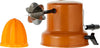 Anjali Premier Stainless Steel Vacuum Base Orange Coconut Scraper