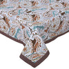 Texstylers Pure Cotton Jaipuri Print 60x90 Inches 6 Seater Dining Table Cloth Cover Rectangular 21
